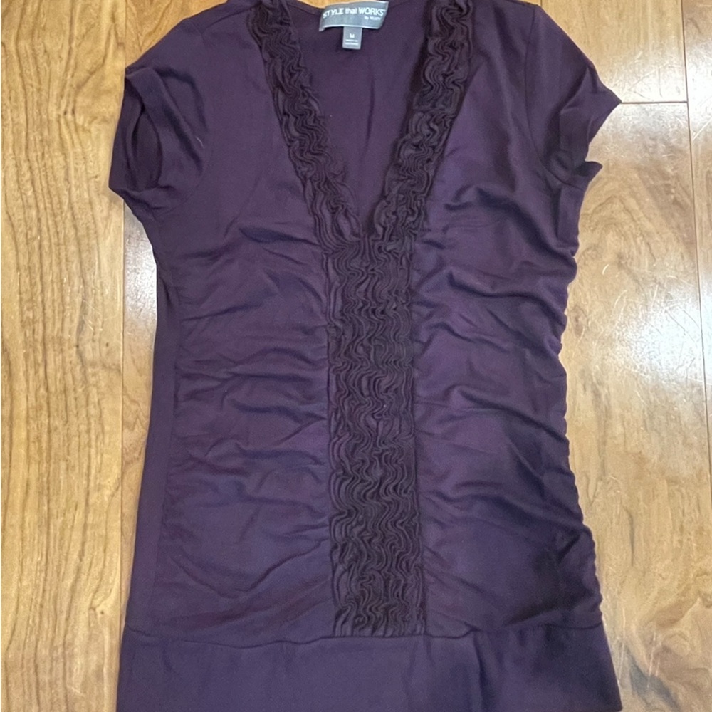 Ruffled top